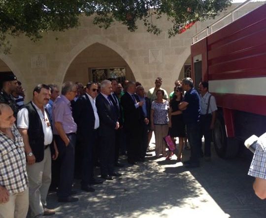 بلدية بشمزين تسلمت شاحنة إطفاء