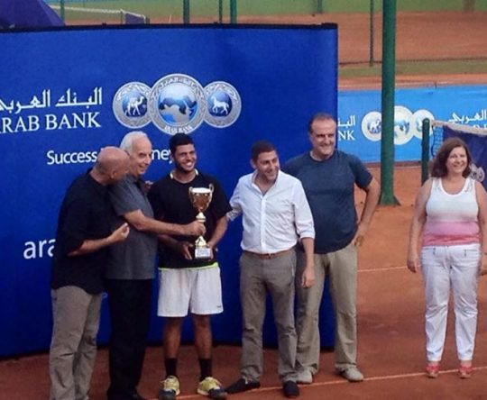 رسالة بطل لبنان في التنس إبراهيم أبو شاهين – اميون الكورة